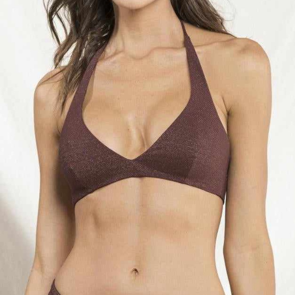 Maaji Manhattan Halter Bralette Bikini Top